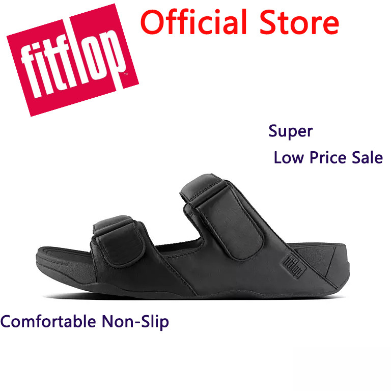 【Gift Box Packaging-Original】2026 New Leather Fitflops Mens Flip Flops ...