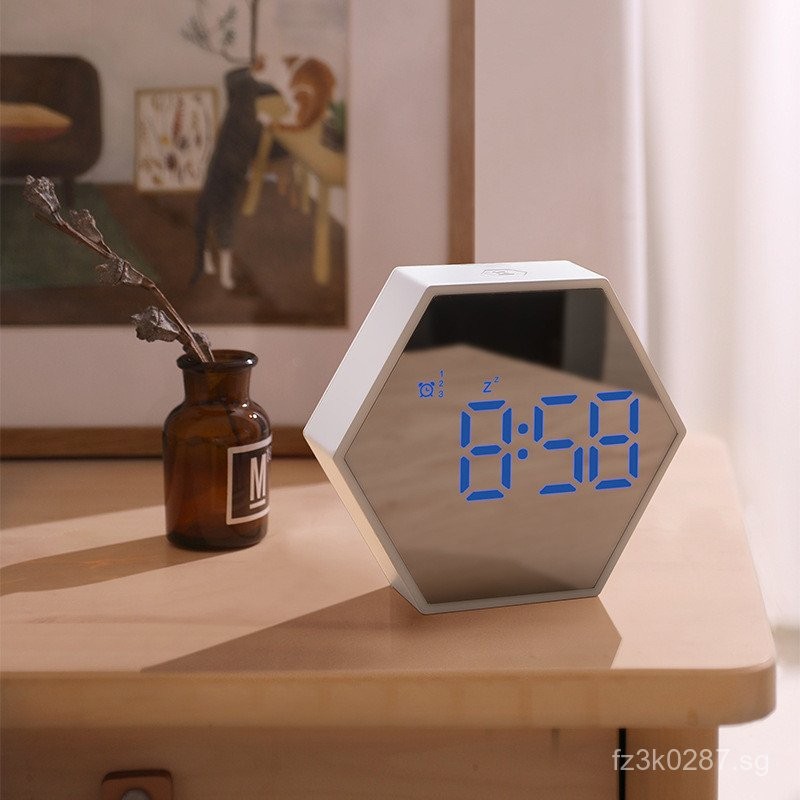 Time Geometry Reminder Timer Self-Discipline Study Silent C5Alarm Clock ...