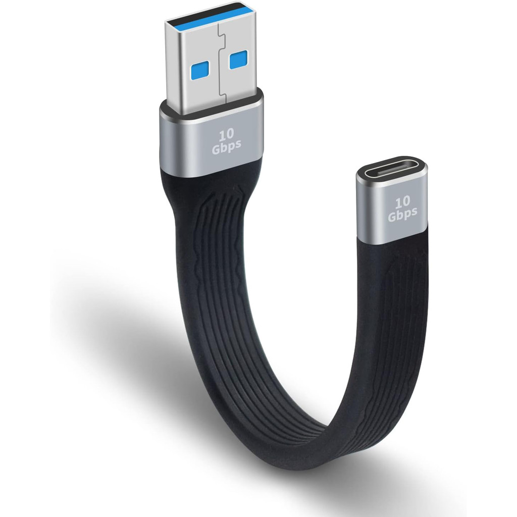 10Gbps, USB C Female to USB A Male Adapter Cable, USB C to USB A ...