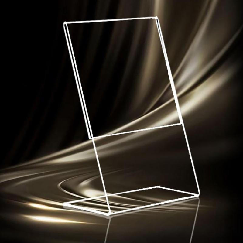 [amazingps] Transparent Acrylic Picture Frame Display Stand Desk ...