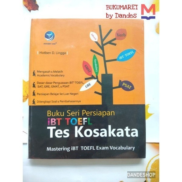 IBT TOEFL Vocabulary Test Preparation Series Book - Book Original ...