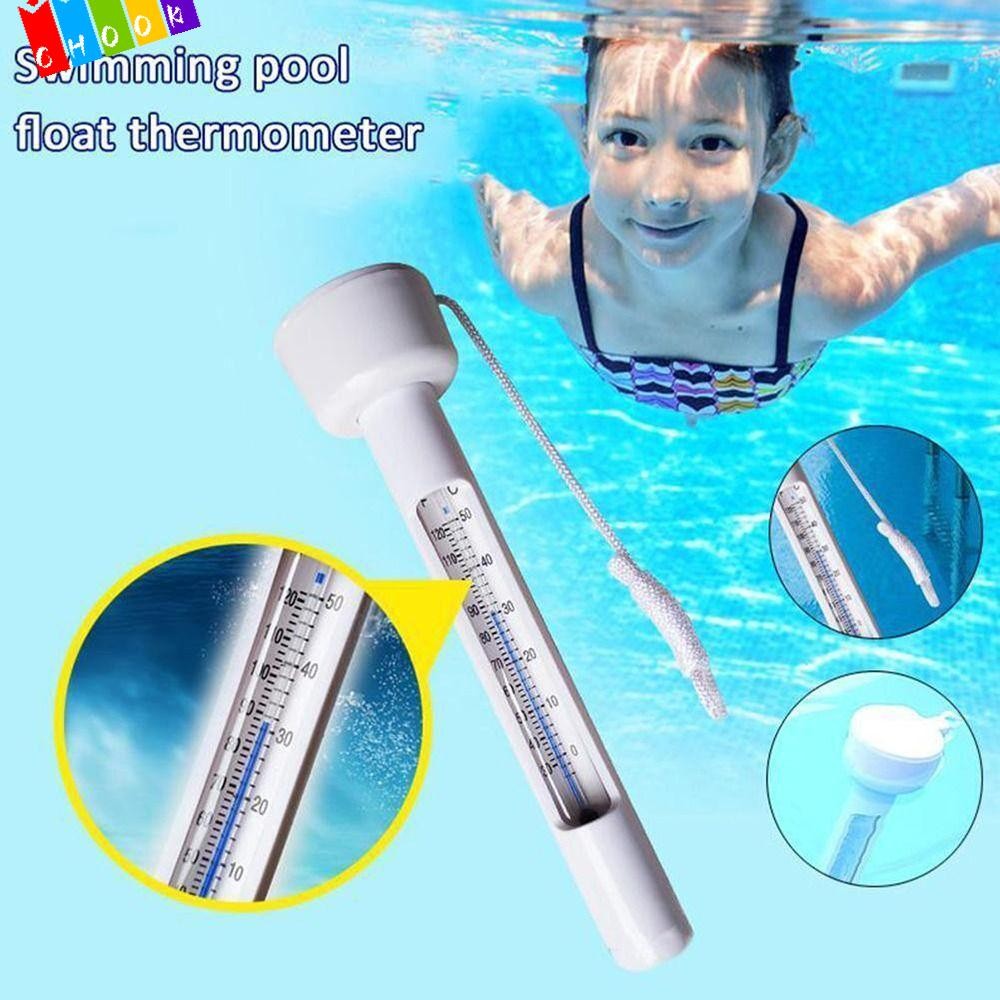 CHAAKIG Swimming Pool Thermometer, Floating High Precision Thermometer ...