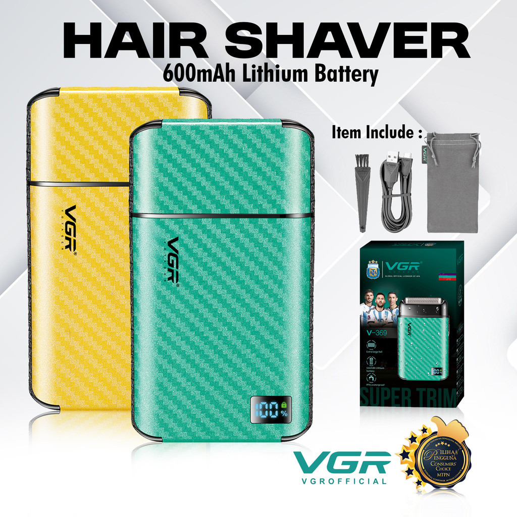 VGR V-369 Original Professional Rechargeable Waterproof Smooth Shaver ...