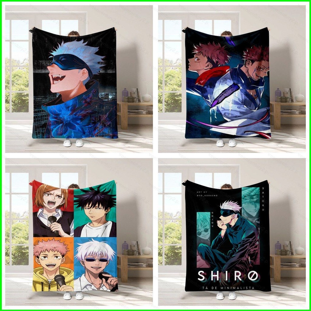 yu Jujutsu Kaisen Itadori Yuji Gojo Satoru Anime Blanket Home Warm ...