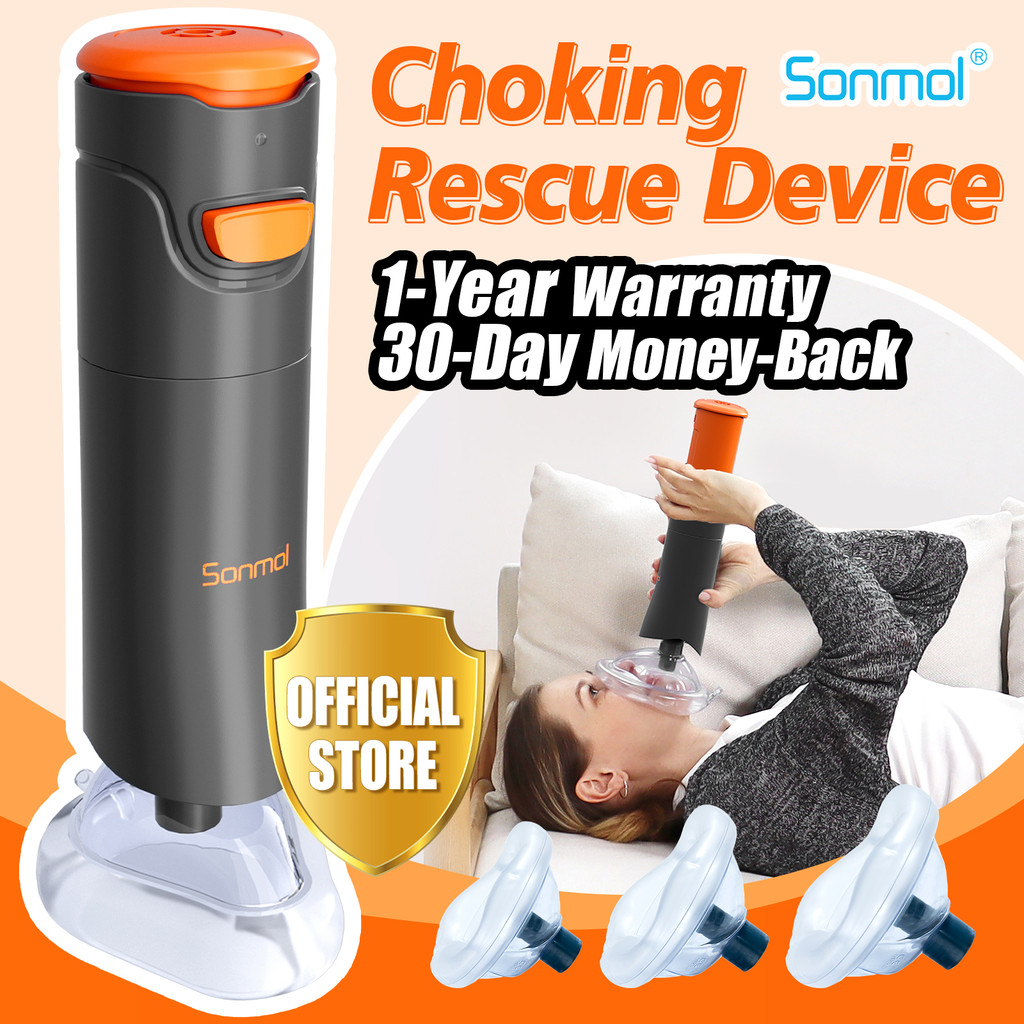 Sonmol Portable Automatic Anti Choking Device with 3 Masks, Choking ...