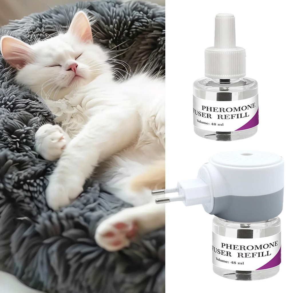 Cat Calming Pheromone Diffuser Cat Calming Plug in Pheromone Diffuser ...