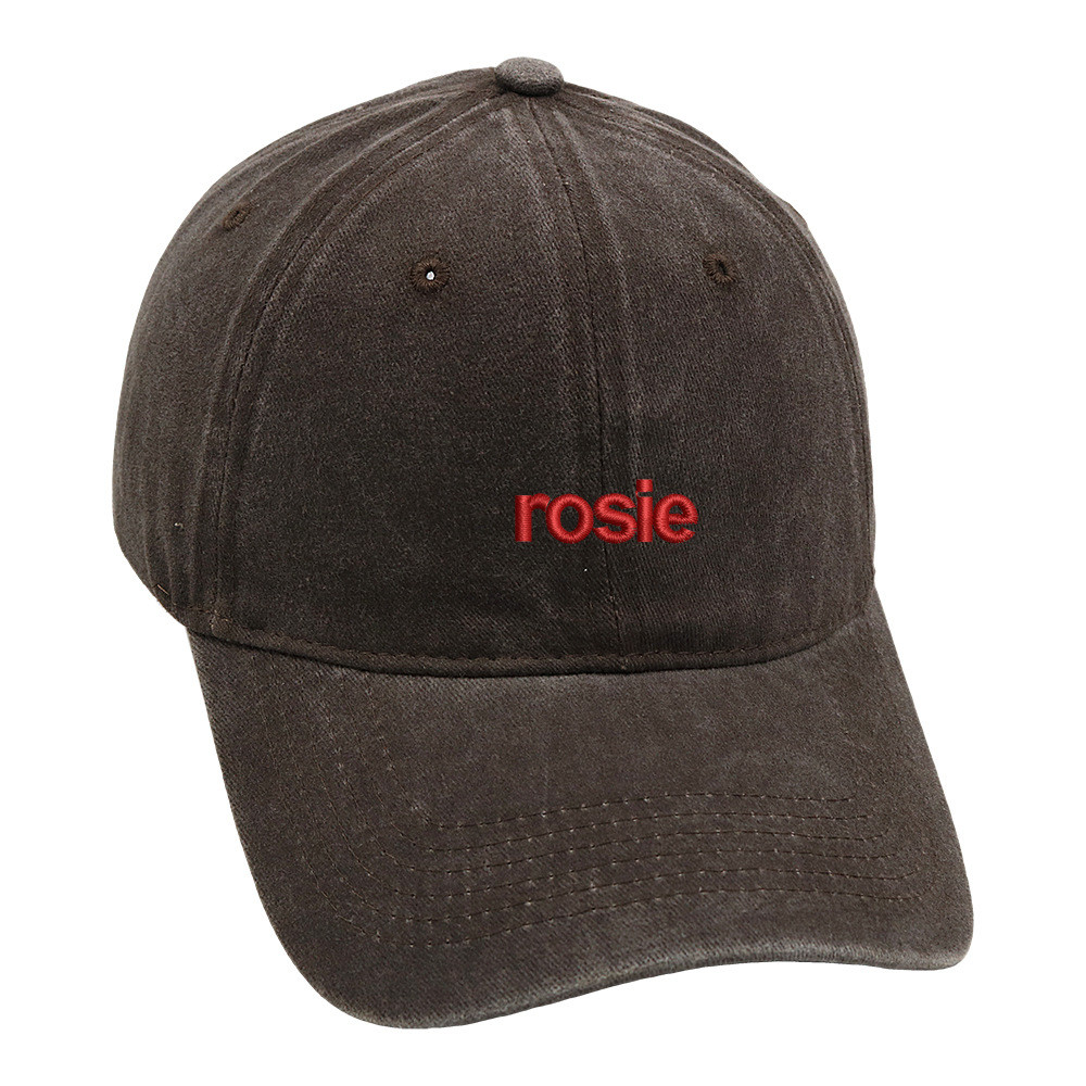 KPOP BLACKPINK ROSE ROSIE MERCH Embroidered Washed Baseball Hat