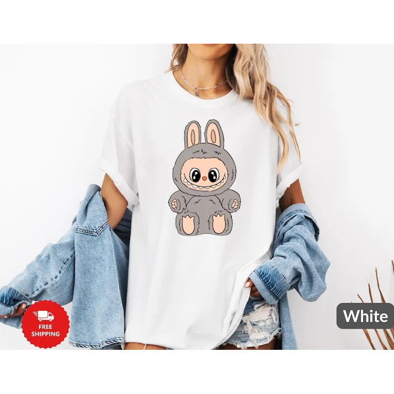 100%Pure CottonLabubu the Monsters shirts Monsters Labubus shirt ...