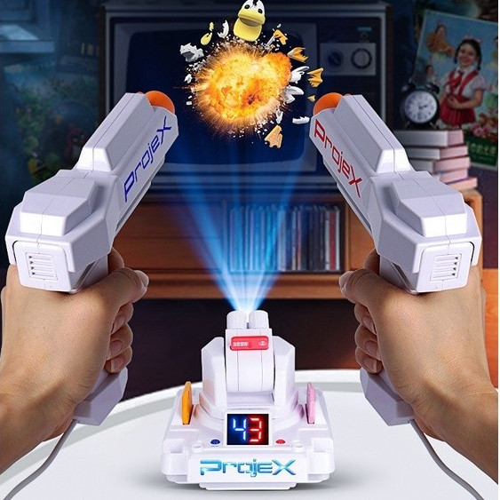 NEW FUNMAKER Projex Projection Shooting Star Wars Flying Saucer Duck ...