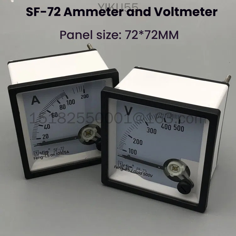 SF-72 Voltmeter ammeter frequency meter factor tachometer power meter ...