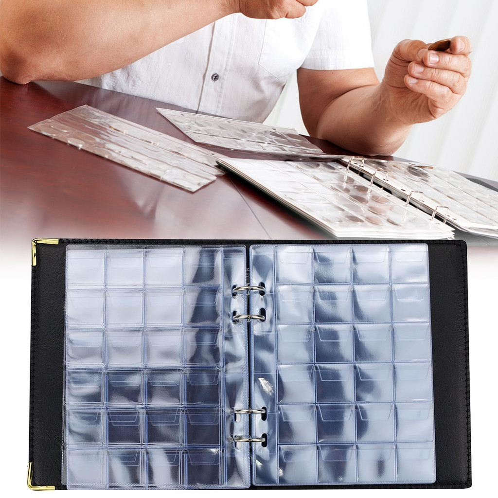 【Ilisland】480 Coins Storage Book Commemorative Coin Collection Album ...