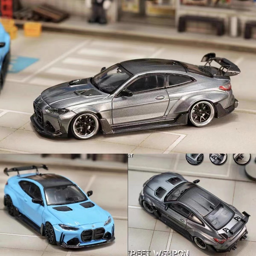 Sw 1: 64 BMW BMW G82 M4 ADRO BODY KIT Wide BODY Modified Alloy Car ...