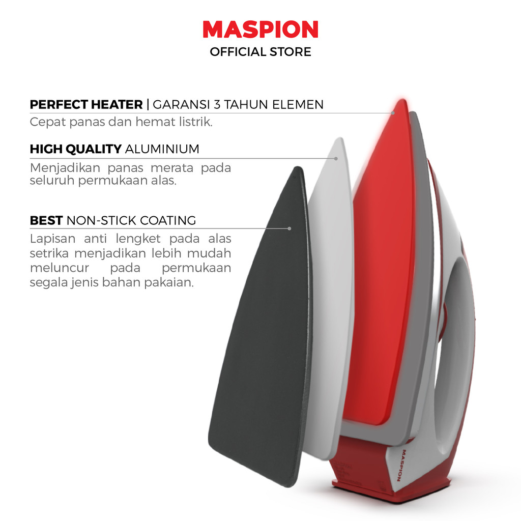 Maspion Setrika Automatic Iron HA-111 - Gambar 3