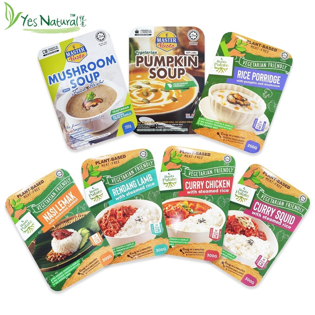 [Bundle of 2] Plant Based Meat Instant Food Vegetarian Food | Shopee ...