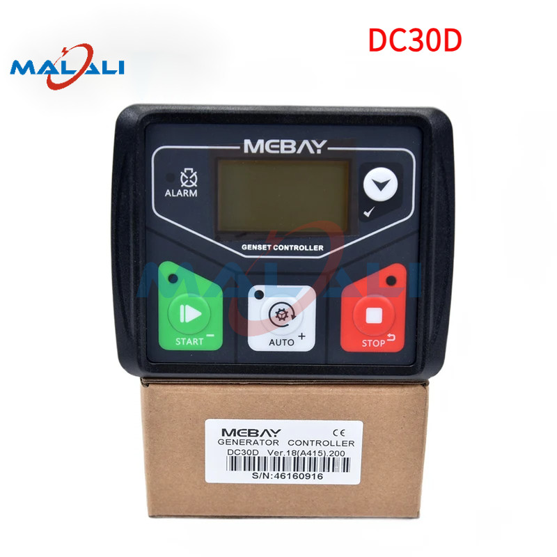 Malali Mebay DC30D Small Diesel Genset Controller Panel - Programmable ...