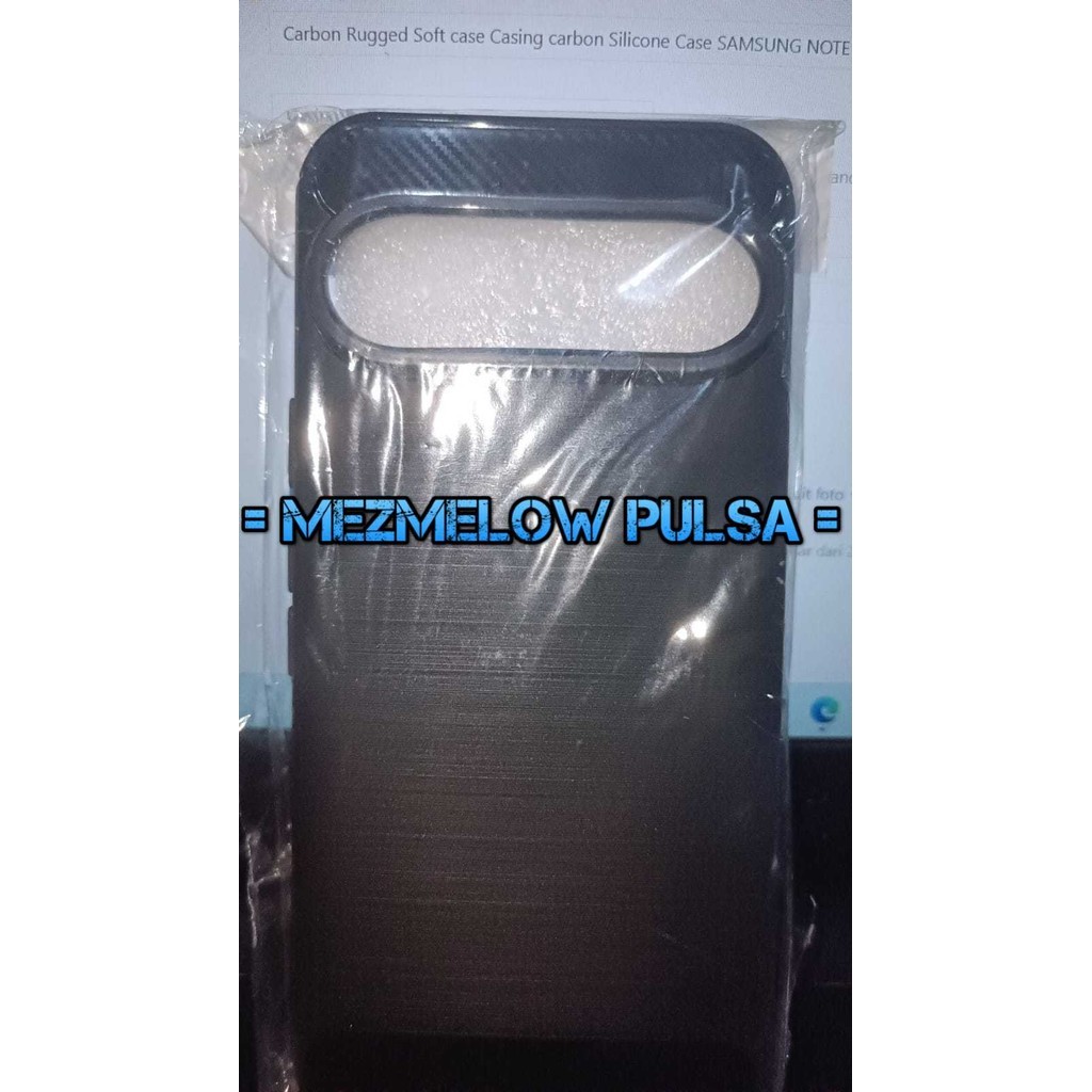 Case Soft case Casing Fiber Carbon Silicone Case GOOGLE PIXEL 9 PRO - Gambar 3