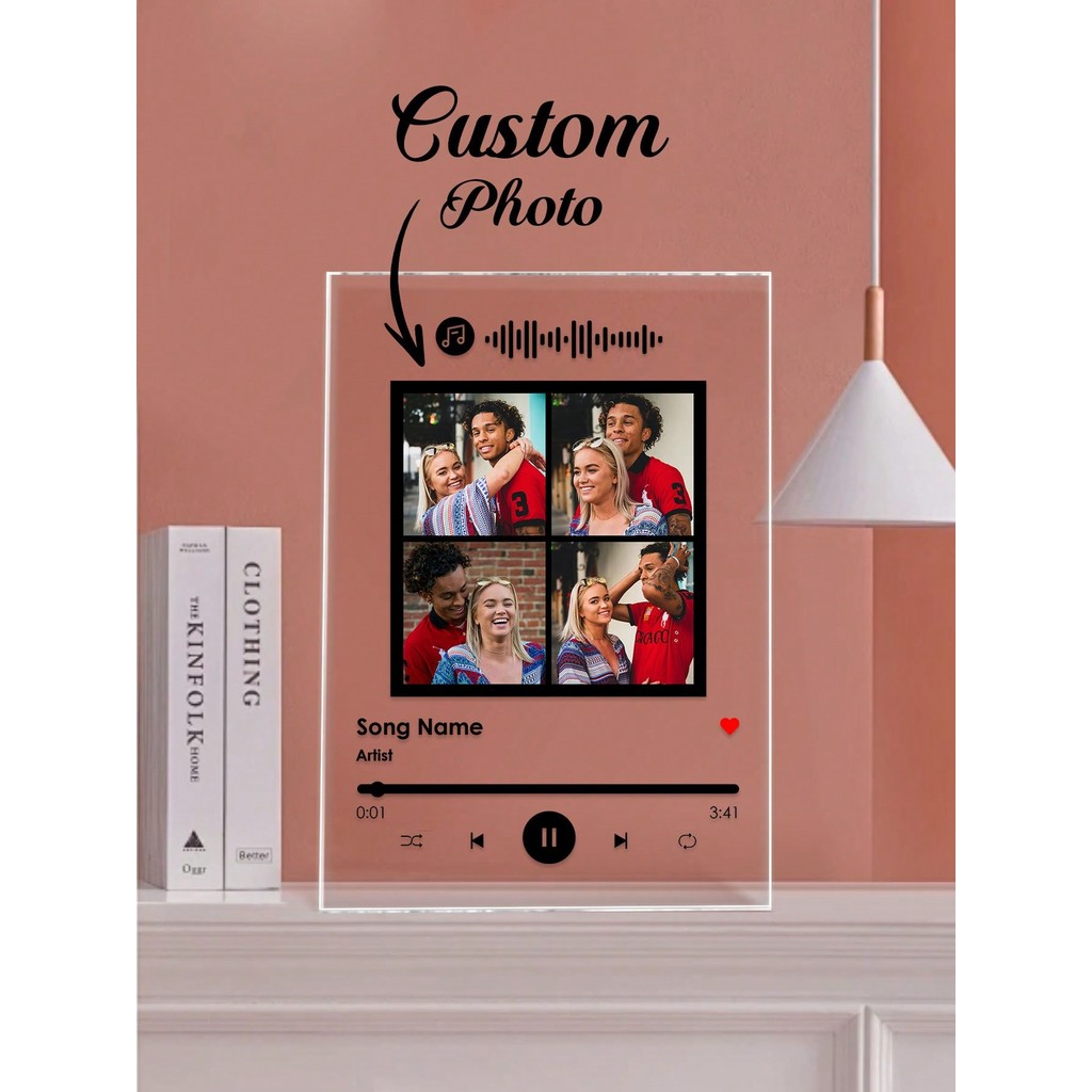 Custom Plaque Personalized Music Plaque With Multi-Picture And Text ...