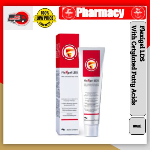 Flexigel LDS With Cetylated Fatty Acids 80ml Knee Pain relief cream ...