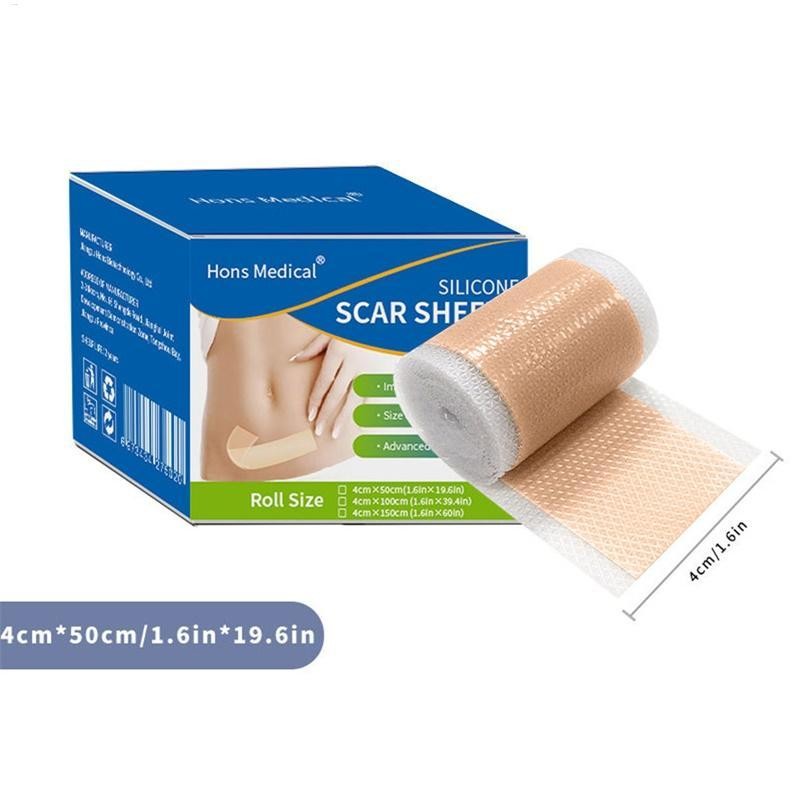 Silicone Scar Sheets 1.57x19 Inches Scar Sheets Silicone Gel Sheets For ...