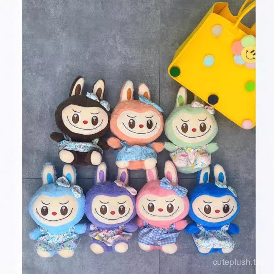 Cross-border New Labubu Plush Toy Pop Mart Blind Box Bunny Keychain ...