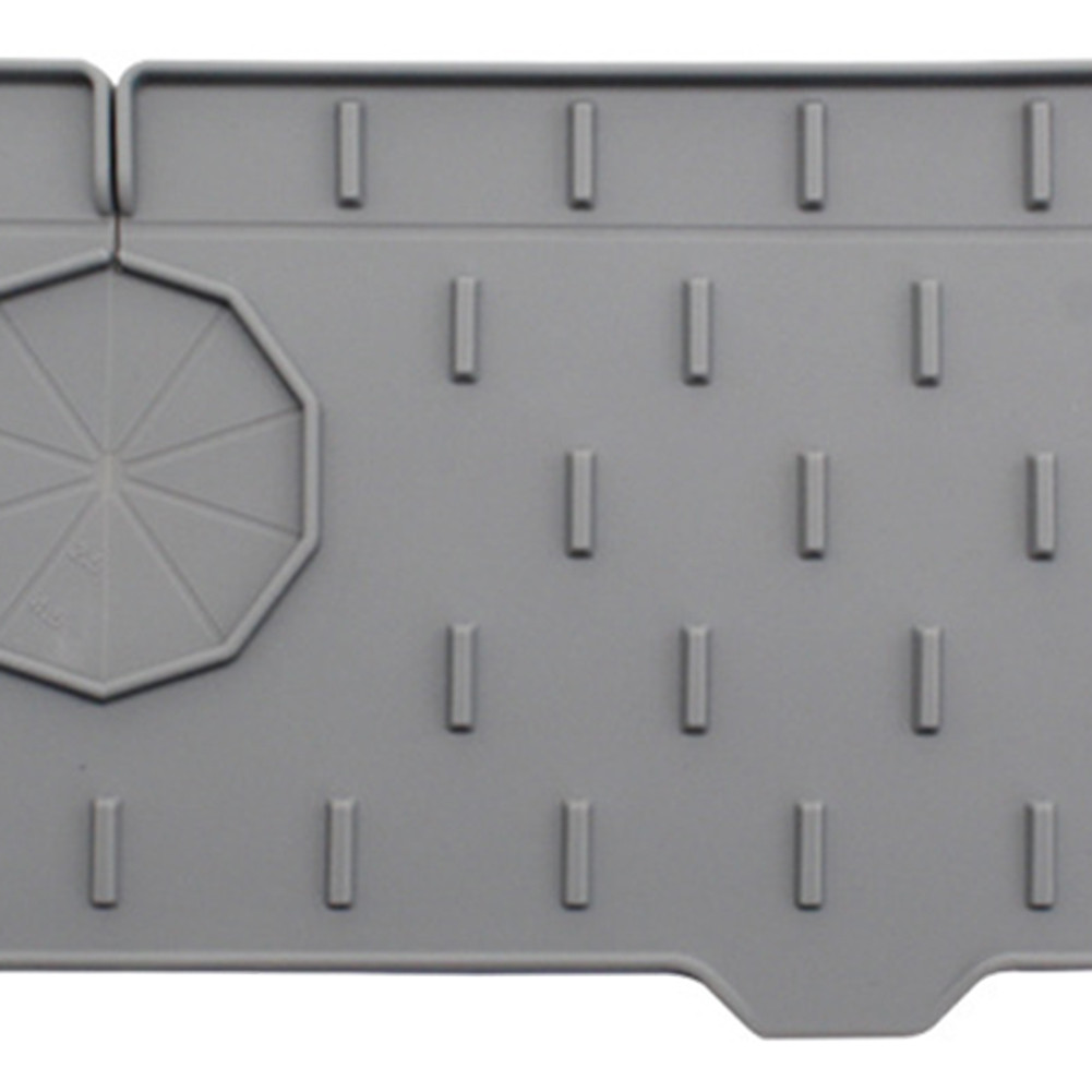 Double-sided Faucet Mat Silicone Drip Catcher Tray Sink Countertop ...
