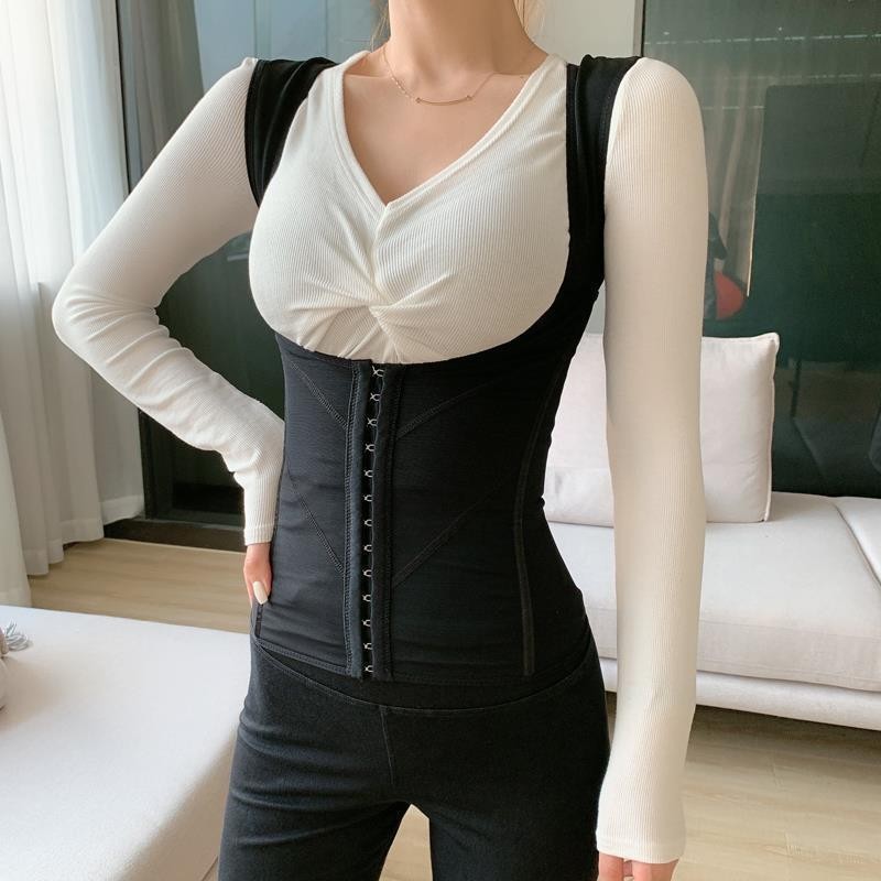 2 in 1 Postpartum Support Recovery Belly Wrap Waist Pelvic Belt Abdominal Belt Post-Pregnancy Postpartum Belt for Women After Birth Corset Waist Trainer