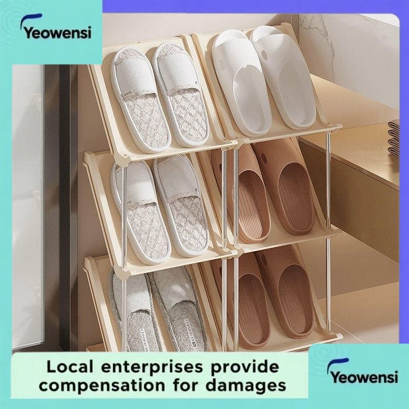 Simple shoe rack, multi-level vertical home living room, rental house ...