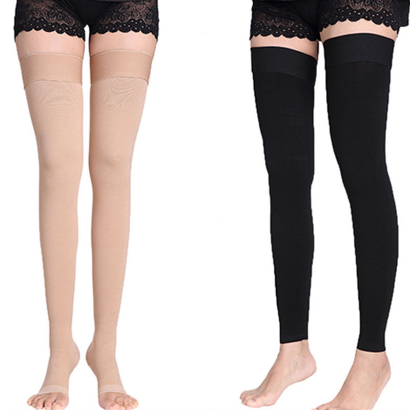 2pcs S-2XL Medical Compression Stockings Varicose Veins 20-30mmHg ...