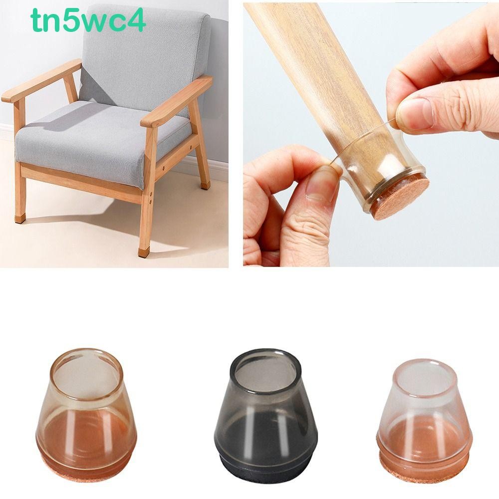 TN5WC4 8pcs Chair Feet Cover, Non-Slip Round Chair Leg Caps ...
