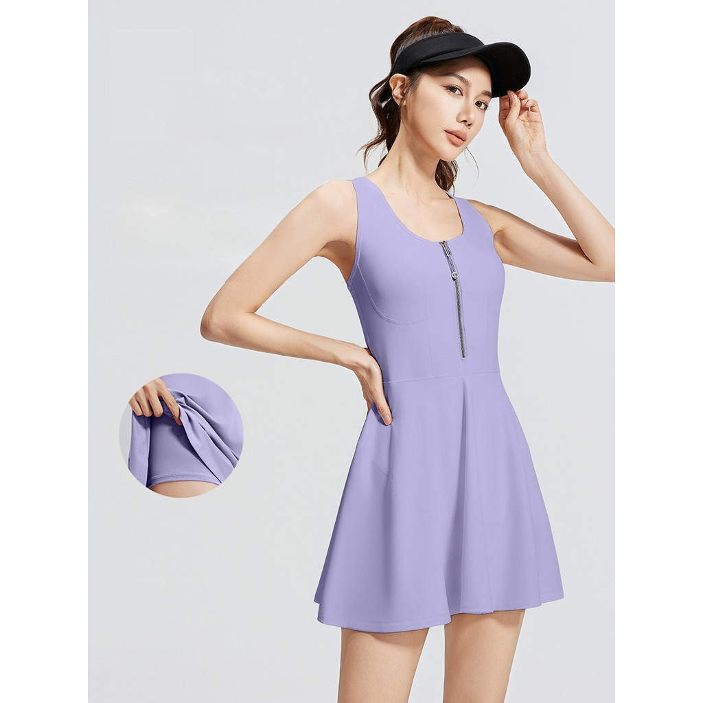 Sports Zip Through One Piece