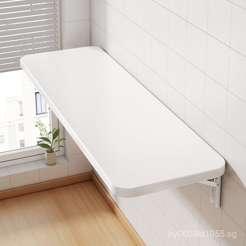 Wall-Mounted Storage Rack Board Foldable Desk Wall Surface Table Wall ...