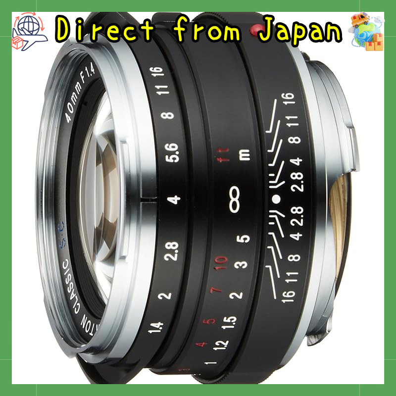 Voigtlander NOKTON Classic 40mm F1.4 S.C. Lens with HAKUBA 43mm