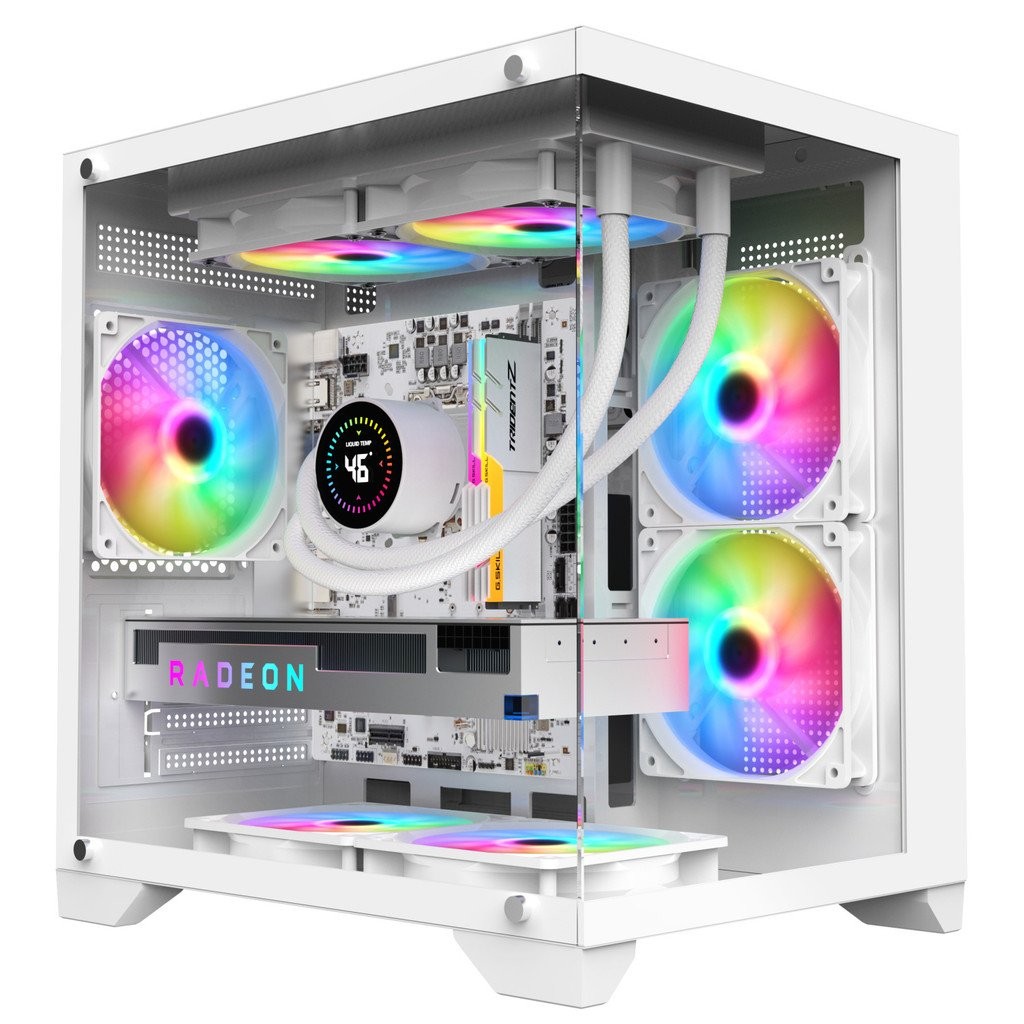 Sea View Room Without Pillars MINI Computer Case Desktop matx ...
