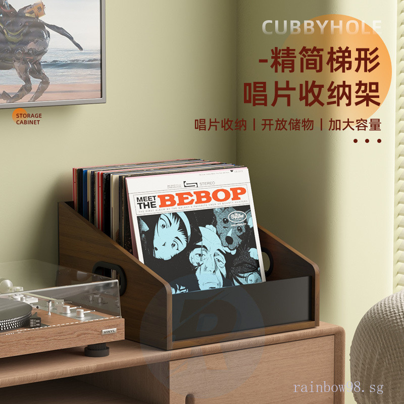 Vinyl Record Storage Rack Display Stand cd Shelf Disc Storage Rack CD ...