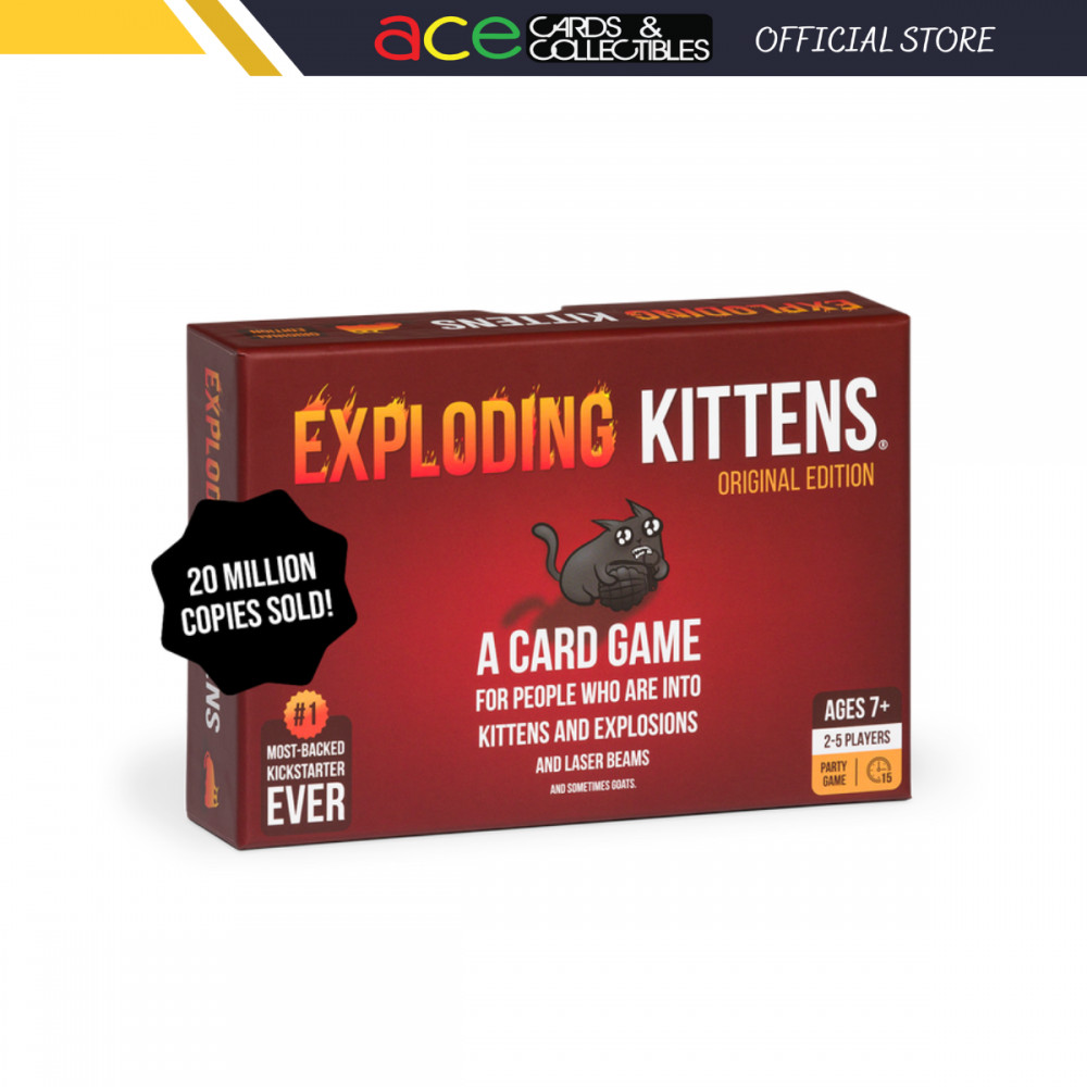 Exploding Kittens Board Game Edition | Shopee Singapore