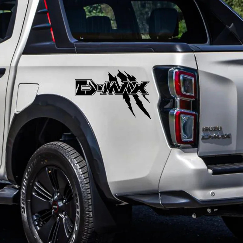 Car Body Side Sticker For Isuzu D-Max UTE LS SX Trim Pickup Truck Bed ...
