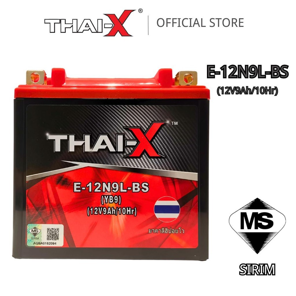 THAI-X 12N9L Motor Bateri Battery JAGUH SKYLINE 200 XTREME 150 CAFE ...