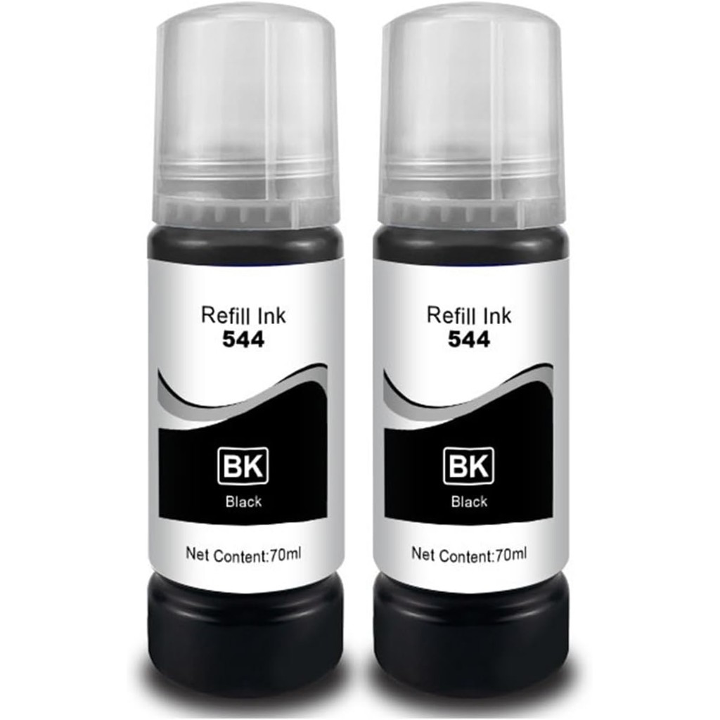 T544 544 Dye Ink 70ml Bottle Refill Kit Fit CISS for Epson EcoTank ...
