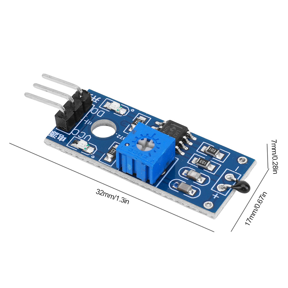 Temperature Sensor Module High Sensitivity Thermistor Sensor for ...