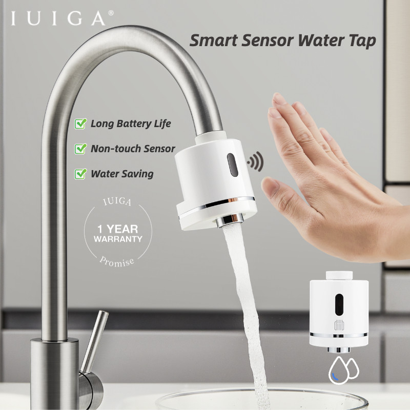 IUIGA Smart Sensor Water Tap | Non-Touch | Water Saving | Long Battery ...