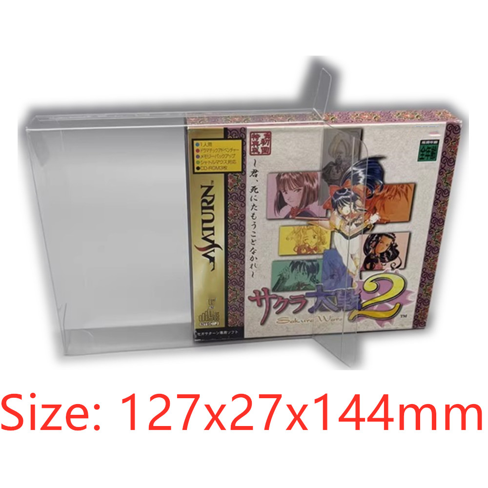 Transparent Box Protector For PlayStation/PS1/DC/SEGA/SS/3CD/4CD ...