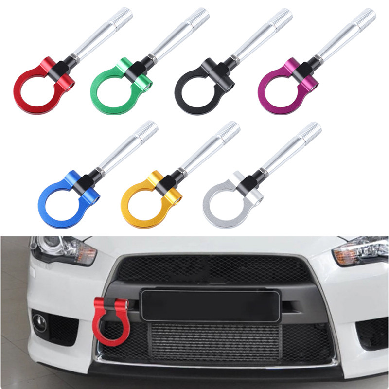 Car Tow Hook Ring Bar Front Rear Bumper Mounting Automotive Accessories ...
