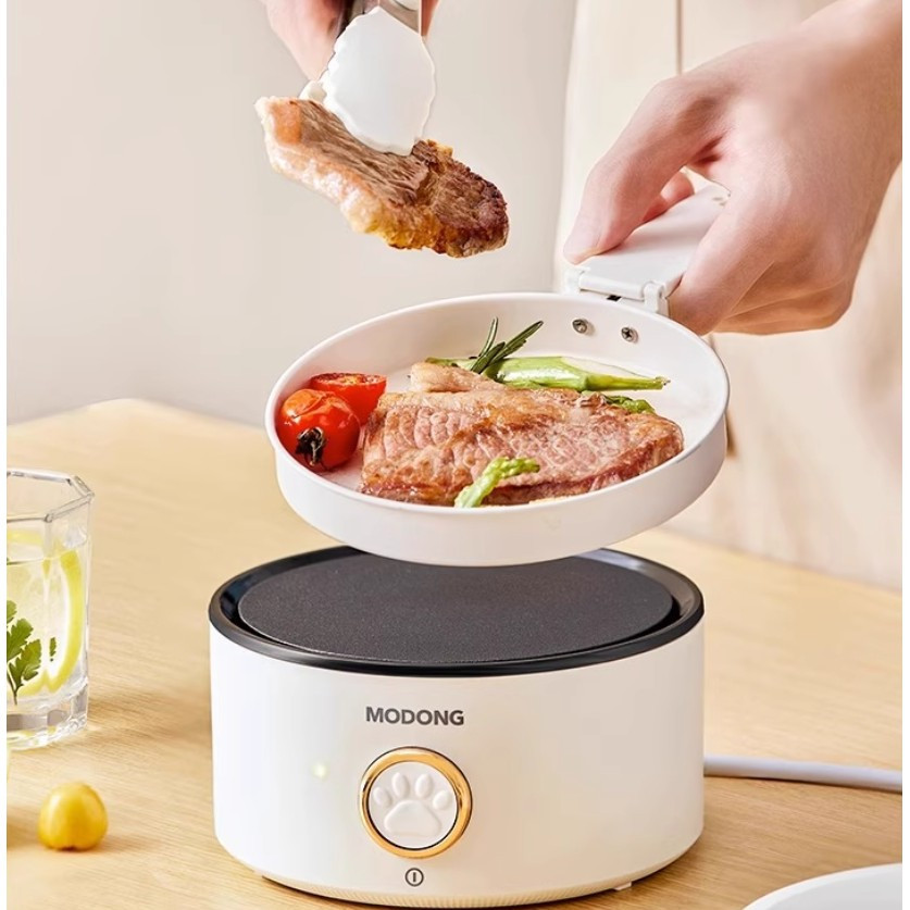 MODONG Electric Cooker Portable Multifunctional 2L Split Separate Mini ...