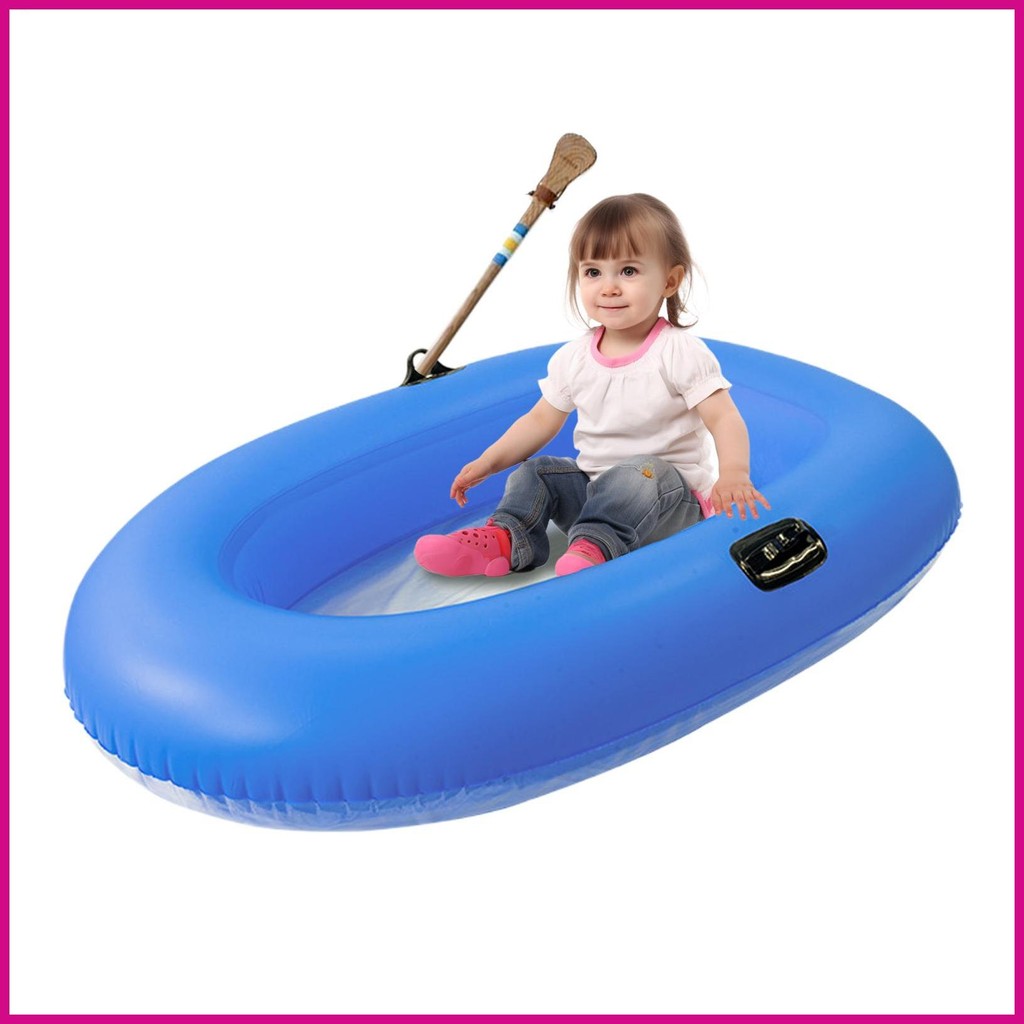 Inflatable Boat Transparent Bottom Blow Up Raft 62.9 x 43.3 Inch Water ...
