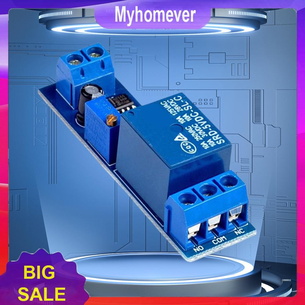 NE555 Time Delay Relay Module 5V/12V 0 To 10 Second Automotive ...