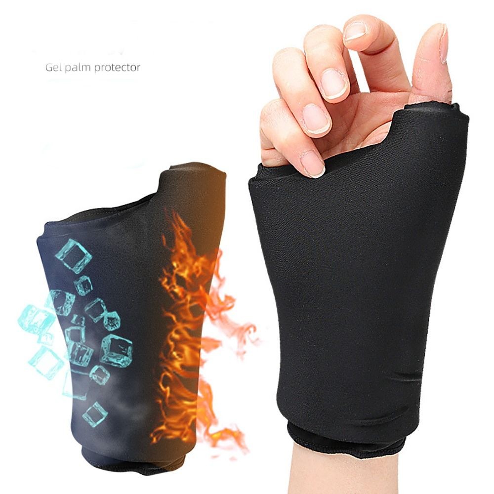 1PCS NEW Hot & Cold Therapy Gel Palm Protector Reusable Shockproof Hand ...