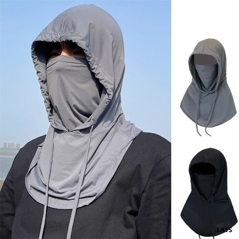 LA1S-1 Pc/2 Pcs Face Mask, Sun Protection Mask, Men'S Full Face Mask ...