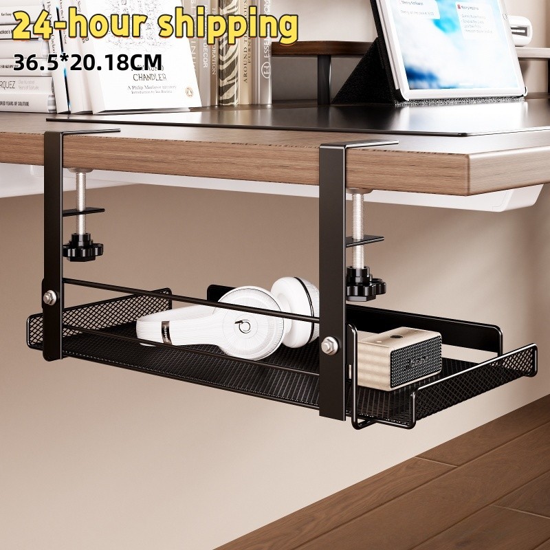 Multi Functional Shelf Desk Cabinet Storage Rack Under Table Cable ...