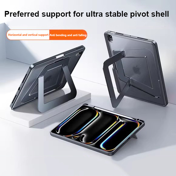Transprent Pen Slot Case For iPad Air 13 2025 M3 Pro 13 11th Gen 2025 ...