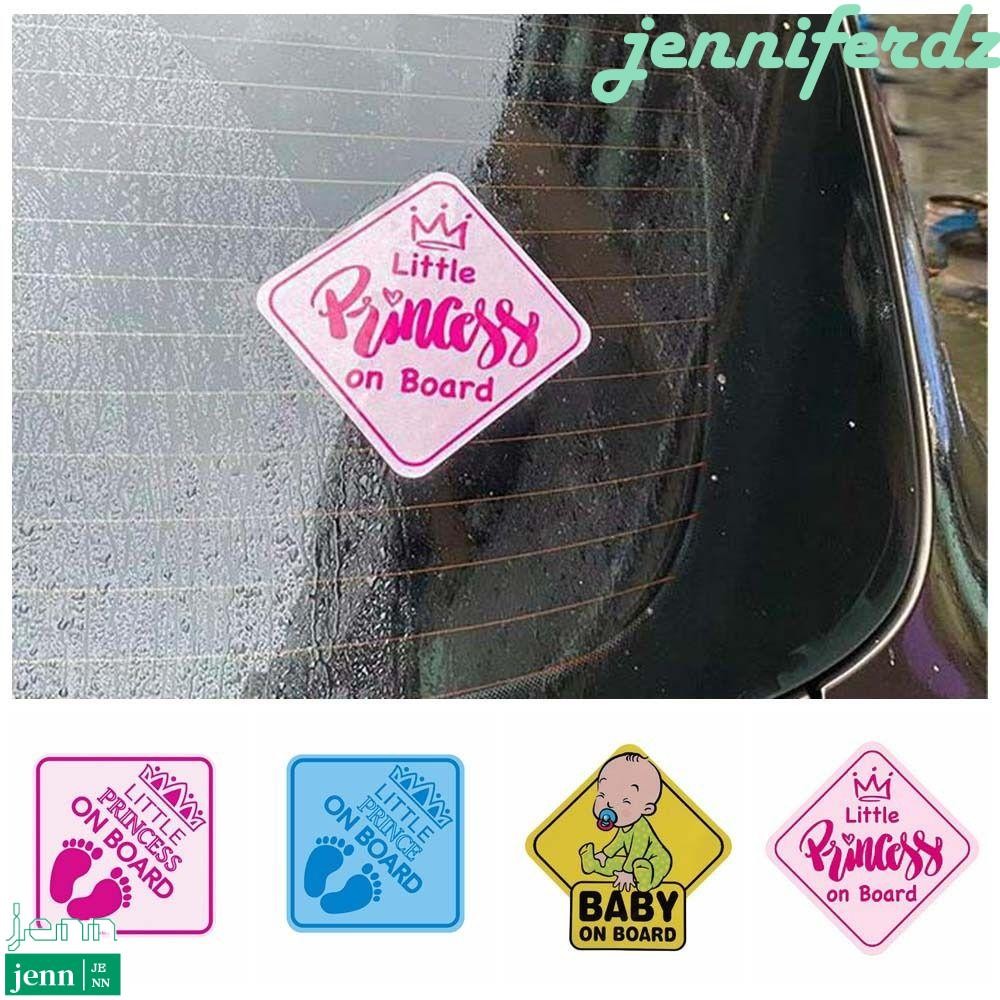 JENNIFERDZ Baby on Board Sticker, Car Decoration Sticker Car Exterior ...